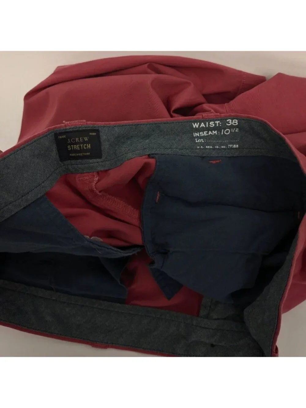 J.Crew Stretch Chino Shorts Coastal Golf Resort Preppy Smart Casual Vacation 38